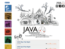 Tablet Screenshot of javatoronto.com